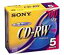 SONY 5CDRW700D 5枚組 CD-RWディスク
