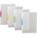 ビュートン ウィングクリップファイル WCF-A4S-CR レッド 1冊 4996297354901