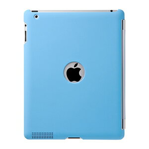 サンワサプライ iPad2スマートハードカバー（ライトブルー） PDA-IPAD27LB