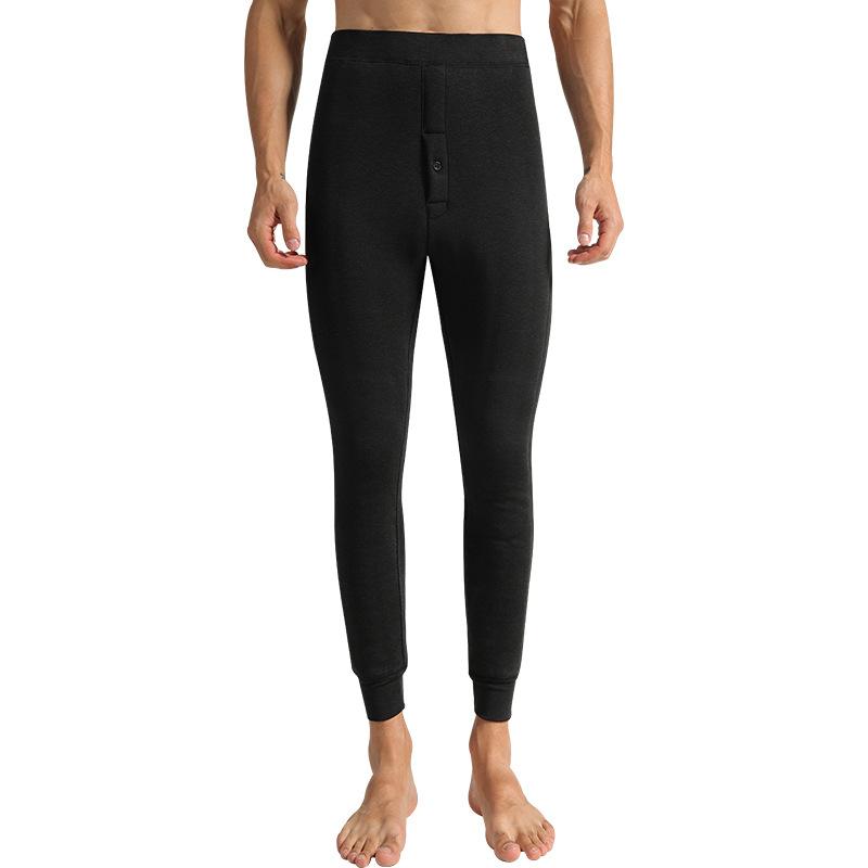 パンツ メンズ 男性用 ウール 裏起毛 厚手 防寒 あったか インナー 高腰 伸縮性 ビジネス 普段使い 冬