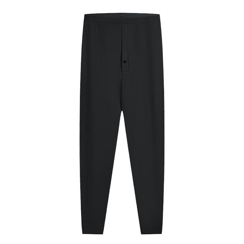 ズボン下 男性用 薄手 レギンス インナーパンツ 保温性 モダール 無地 黒 ブラック グレー 赤 レッド 肌色 伸縮性