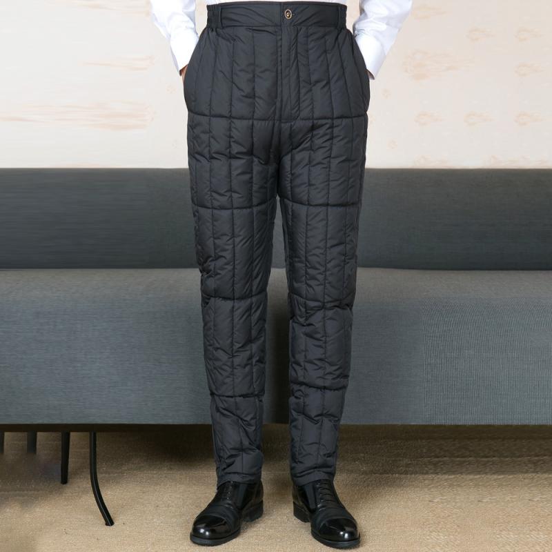 ズボン 男性用 防寒パンツ 裏起毛 あったか 厚手 紳士 シニア 向け イージーパンツ 秋冬 ポリエステル 普段使い 部屋着