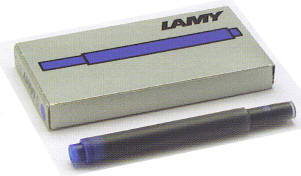 LAMY（ラミー）　カートリッジインク　5本入　LT10　（400）【メール便対応商品】