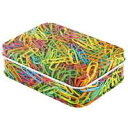 STAPLES(ステープルズ)缶入カラーゼムクリップ大120個入 24526-JP