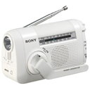手回し充電ラジオ FM/AM2バンド ICF-B09W【SO...
