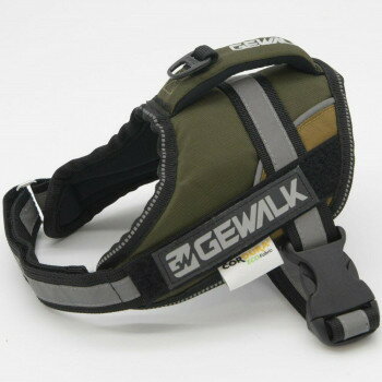 （同梱不可） （ペット） GEWALK ワイルド　エクスプローラー　コーデュラ　エコ カーキ L LGE121 柔らかく体にフィットするハーネス