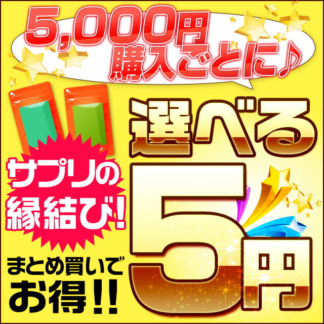 5円で選べるサプリ※クーポンご利用の場合、値引き後の金額が対象プレゼントやおすそわけにも♪ 限定商品...:oga:10126918