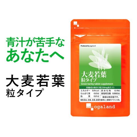 大麦若葉粒タイプ（約6ヶ月分）送料無料 サプリメント サプリ supplement 食物繊維 ビタミン ケール ゴーヤ 緑茶 青汁 ダイエット 美容 健康 ミネラル 野菜不足 国産 大容量 福袋 【M】 【半年分】 _JH_ZRB