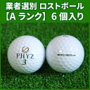 【Aランク】ブリヂストン PHYZ ビッグドライブ 2017年 ホワイト 6個入り 業者選別 ロストボール PHYZ BIG DRIVE ファイズ
