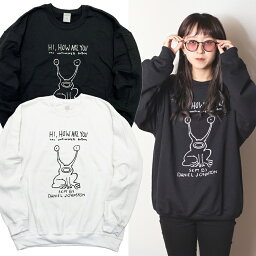 【レディース　モデル】NIRVANA ニルバーナ カートコバーン 「The Devil and Daniel Johnston」 裏起毛 スウェット <strong>トレーナー</strong> バンドTシャツ男女兼用