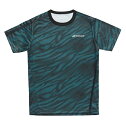 バボラ BABOLAT ユニセックス ショートスリーブ フラッグシップライン シャツ ゲームTシャツ BTULJA05-GR (ビリヤードグリーン)
