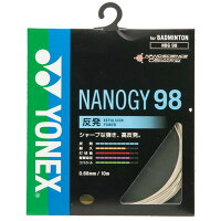 YONEX ヨネックス nbg98-001 バドミントンガット ナノジー98の画像