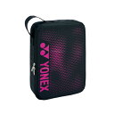 ヨネックス YONEX ランドリーポーチL テニスバッグ BAG2096L-181(ブラック/ピンク)