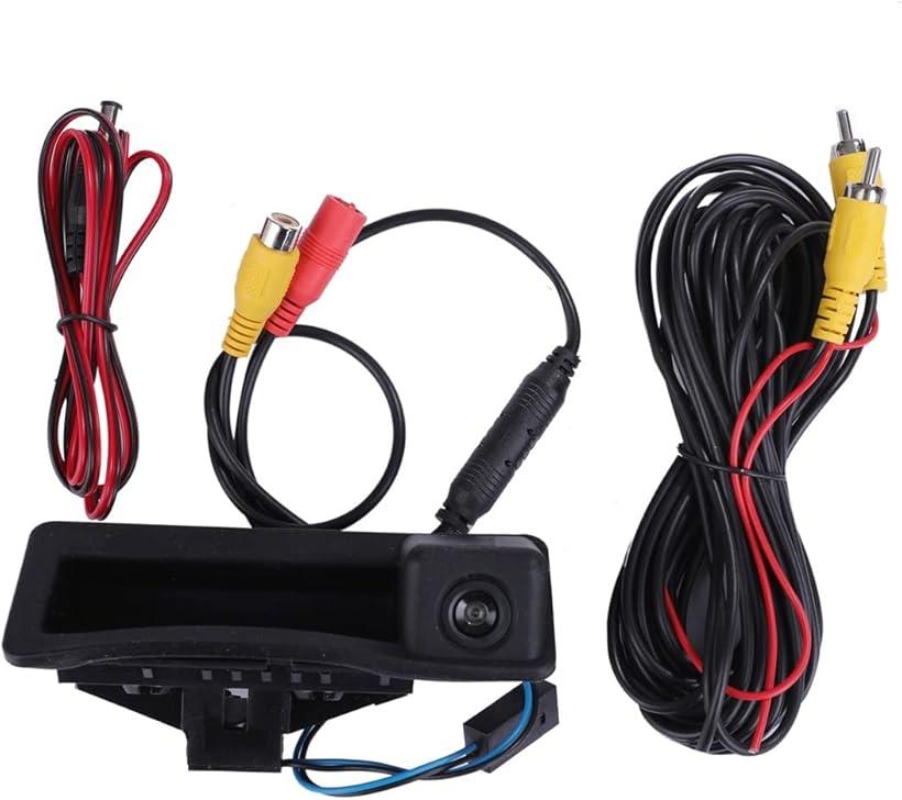 BMW 専用 CCD バックカメラ トランク オープナー 交換式 E60 E61 E90 E91 E92 E93 3シリーズ 5シリーズ E82 E88 1シリーズ 汎用 社外品 カスタムパーツ