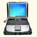 パナソニック Panasonic TOUGHBOOK CF-19RW1ADS Core i5 4GB 新品SSD480GB 無線LAN Windows10 64bitWPSOffice 10.4インチ XGA タッチパネル タッチペンなし 中古 中古パソコン 【中古】 ノートパソコン