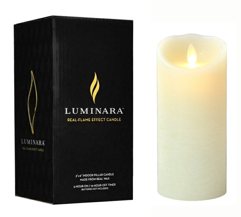 ルミナラ LEDキャンドルライト LUMINARA Mサイズ アイボリー　B0320-00-20-IV（LM202-IV）3×6 ラクティク【送料無料】