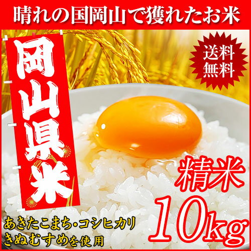 晴れの国岡山で穫れたお米10kg【10Kg×1袋】