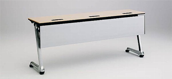 INTERACT PRO(インターアクトプロ)　1800W×450D配線孔付 棚板なし 幕板付　【送料込み】　【0309PUP10M】