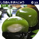 抹茶しろあん水まんじゅう【6個箱入】(おみやげ お