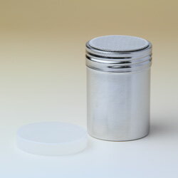 粉糖ふり（網） ステンレス缶 粉糖ふり器
