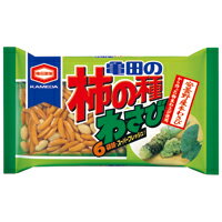 亀田製菓　柿の種わさび（スーパーフレッシュ）　6袋詰　12袋入...:okashiyasan:10005450