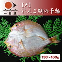れんã“鯛ã®å¹²ç‰© 1尾大(130〜160g)≪ã‚ダイ 連å鯛 レンコダイ≫ 干物 一夜干㗠ãŠç¥ã„ 国産 å³¶æ ¹çœŒå¤§ç”°ç”£ 天日塩ã®ã¿ç„¡æ·»åŠ ãŠæ£æœˆ ç¥ã„鯛ã€RCP】ã€å²¡å¯Œå•†åº—】