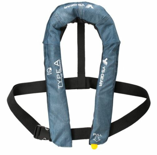 ヤマハ手動膨脹式ライフジャケットベストタイプの画像