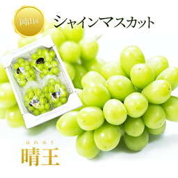 送料無料 岡山産 <strong>シャインマスカット晴王</strong> 2キロ 訳あり 3-4,5房 ぶどう ギフト お供え プレゼント 贈り物 お土産 <strong>シャインマスカット晴王</strong> 家庭用