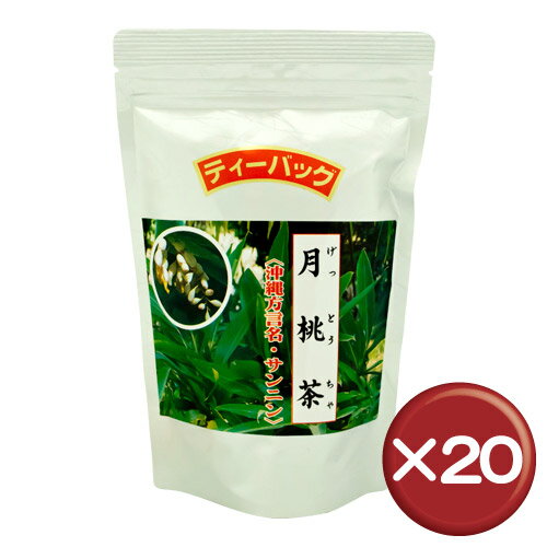 【送料無料】【10%off】比嘉製茶 月桃茶 ティーバッグ（20袋入り） 20袋セットサンニン・ポリフェノールがたっぷり｜美容｜［飲み物＞お茶＞月桃茶］