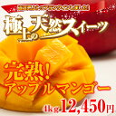 【送料無料】【30%off】沖縄南部の農家さんが身内に薦めるアップルマンゴー 4kg｜沖縄土産｜お中元｜ギフト［食べ物＞フルーツ＞マンゴー］