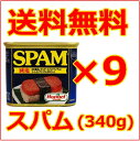 スパム spam 減塩 9缶セット/送料無料/spamポークランチョンミート/沖縄/お土産/おみやげ/土産/ご当地グルメ/スパムおにぎり/豚肉/加工品/缶詰/沖縄食材/業務用/沖縄/食品/珍味/酒のつまみ/お酒の肴/おつまみ/イベント/お祭り/景品/プレゼント/ギフト/送料込み