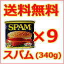スパム レギュラー/送料無料/SPAM/ポークランチョンミート9缶セット/沖縄/お土産/おみやげ/土産/ご当地グルメ/スパムおにぎり/豚肉/加工品/缶詰/沖縄食材/業務用/沖縄/食品/珍味/酒のつまみ/お酒の肴/おつまみ/イベント/お祭り/景品/プレゼント/ギフト/送料込み
