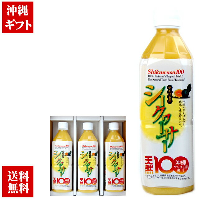 【送料無料】青切り やんばる産シークワーサー500ml×3本 沖縄宝島ギフトセット【ジュースギフト】【ジュース】【ギフト】【詰め合わせ】【内祝い】【プレゼント】【贈り物】【名入れ】【出産祝い】【引っ越し祝い】4582112261617×3