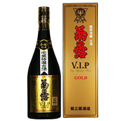 【送料無料】泡盛　菊之露VIPゴールド八年古酒　720ml30度×12本(1ケース)/8年…...:okinawamart-cor:10000039