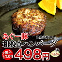 【やんばる島豚あぐー】 あぐー豚 ハンバーグ(アグー豚 沖縄 あぐー豚)