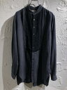 suzuki takayuki/リネンブザムシャツ/-/GRY【中古】