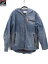 MONKEY TIME×DICKIES デニム ジップ ジャケット S【中古】