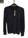 LITHIUM HOMME/Vネックニットソー/サイズ42/BLK【中古】