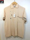 1960S~ NATIONAL (SIZE/S) S/S RAYON SHIRTS BEIGE¡ÚÃæ¸Å¡Û