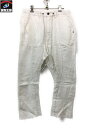 KMRii ケムリ リネン サルエルパンツ 白 2【中古】