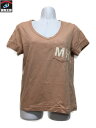 MHL. エムエイチエル ポケット ロゴ Tシャツ (2)【中古】