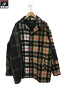 a'gem9 エージェムナイン チェスターコート チェック柄 SIZE F【中古】