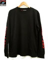 しまむら×ZOZOTOWN ロンT (XL) ブラック【中古】