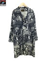 HYSTERIC GLAMOUR 総柄ロングカーディガン(F)【中古】