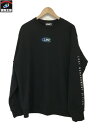 LMC エルエムシー ロゴ刺繍スウェット 黒【中古】