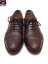 SANTONI メダリオン ストレートチップ 内羽根シューズ (40) 茶【中古】