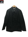 COMME des GARCONS HOMME カモ柄/デニムカバーオール/ブラック (S) 【中古】