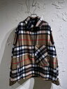 WE11DONE/20SS/WD CHECK ANORAK/M/BEG【中古】