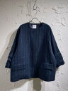 SISE/18AW/ウールニットプルオーバーシャツ/1【中古】