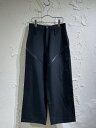 CHRISTIAN DADA/19AW/チャックワイドパンツ/44/BLK【中古】